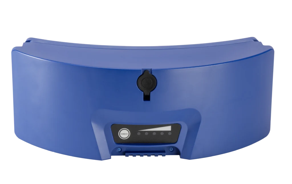 Lithium-ion snelwisselaccu met laadstatus indicator